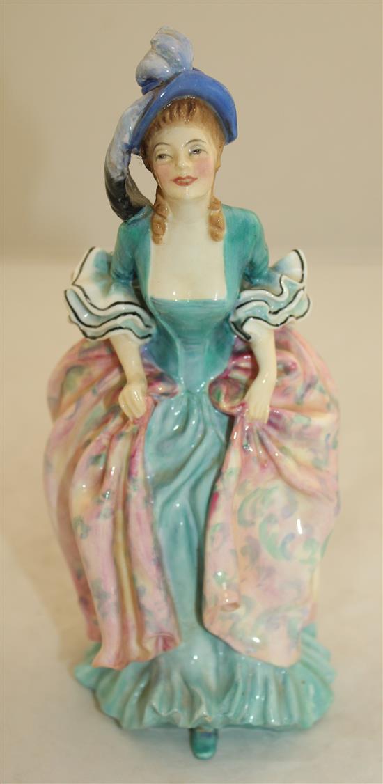 A Royal Doulton Verena, HN1854, 21cm, head re-stuck